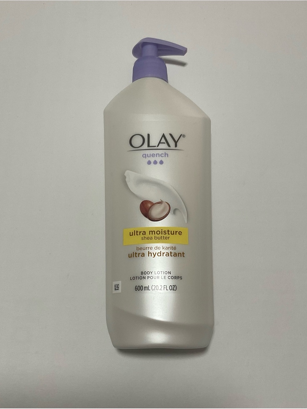 Olay Quench Shea Butter Body Lotion, Ultra Moisture  20.2 oz Large Pump